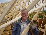 Vincent Hughes in the gable.